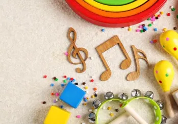Image of music notes.