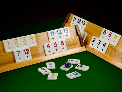 Image of Rummikub game.