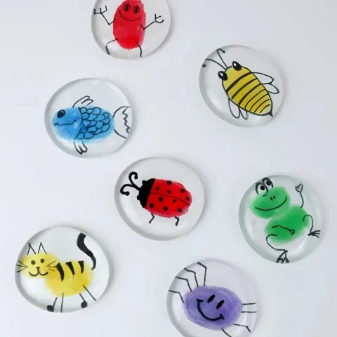 Image of fingerprint art.