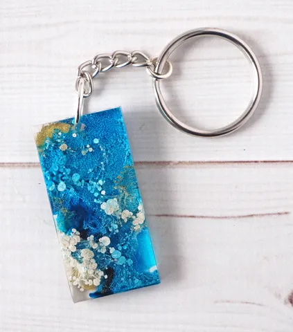 Resin Art Keychains