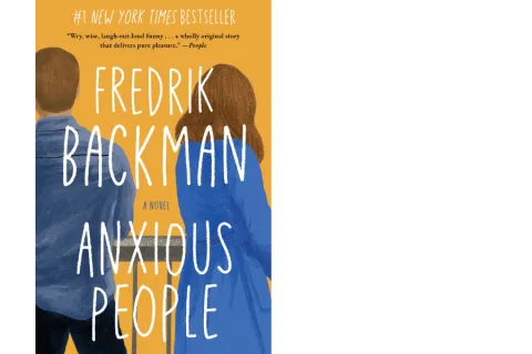 Book cover for Anxious People by Fredrik Backman
