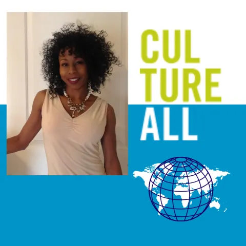 Image of woman presenter.