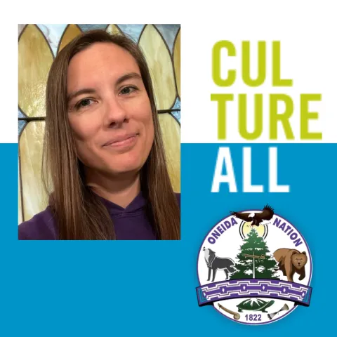 Image of woman presenter.