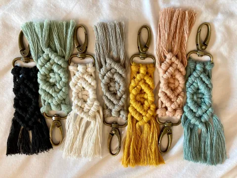 Macrame Keychain