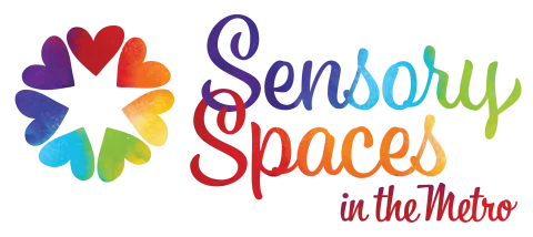 Image of rainbow heart shape.