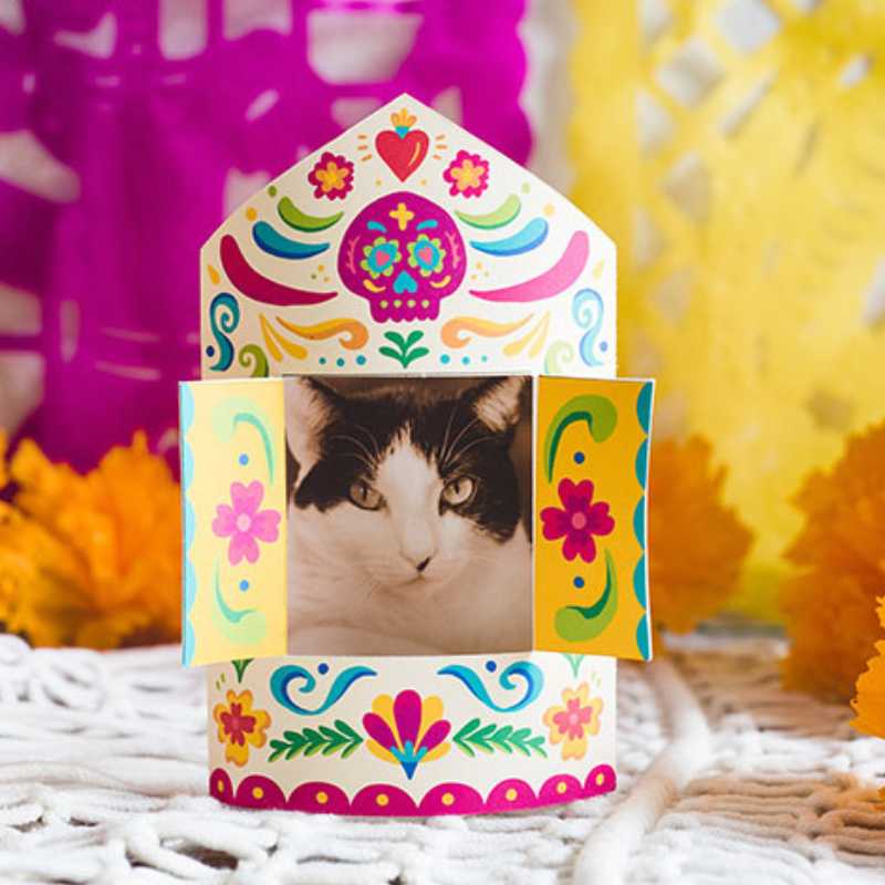 Image of a paper nicho.