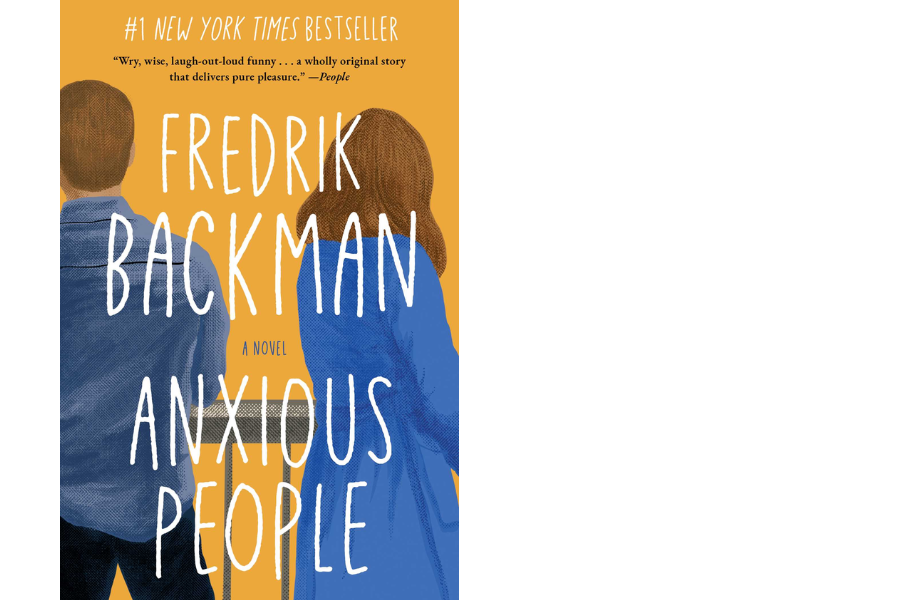 Book cover for Anxious People by Fredrik Backman