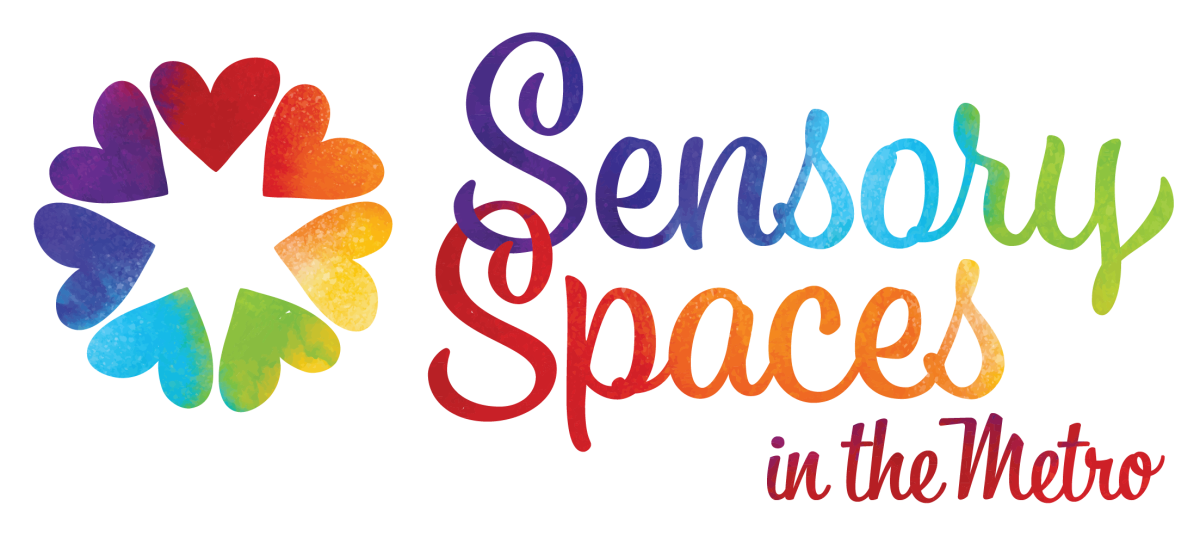 Image of rainbow heart shape.